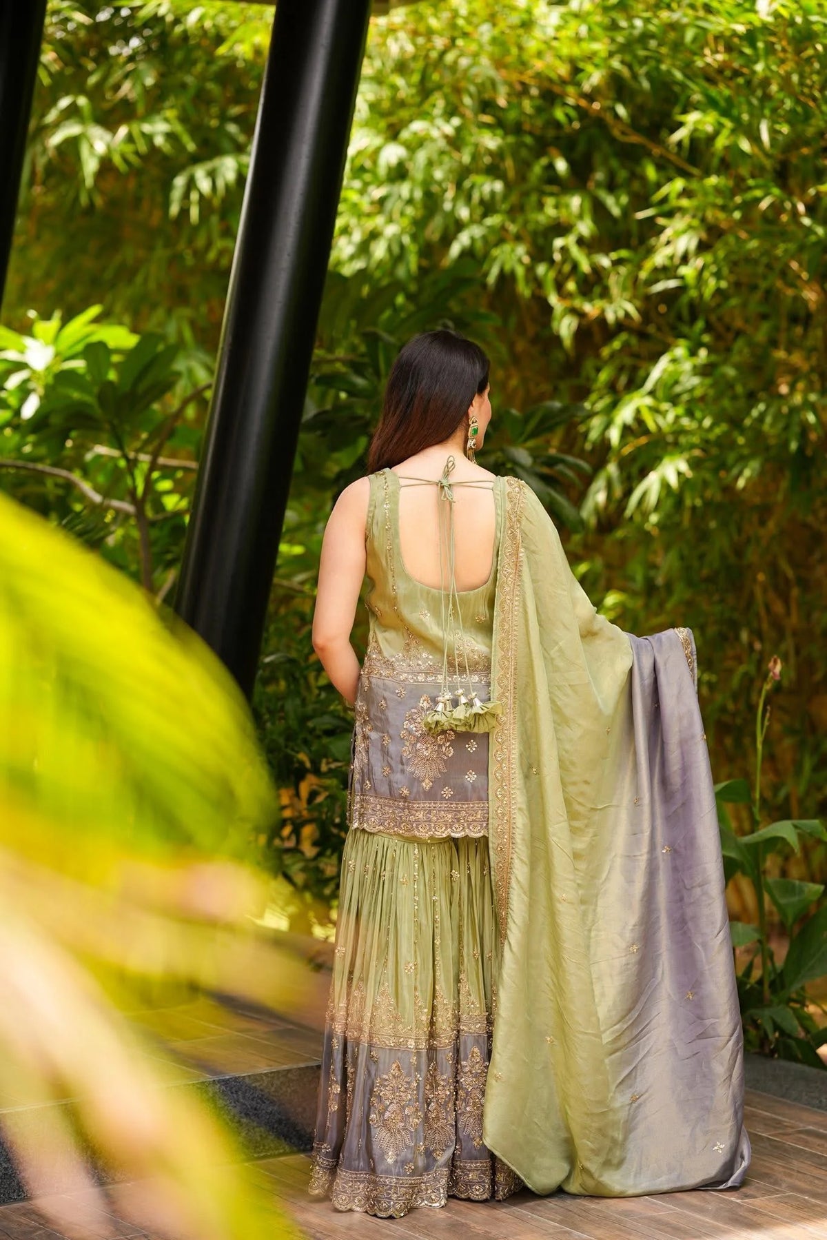 SAISHA COSMOS SHARARA SET                          Sale