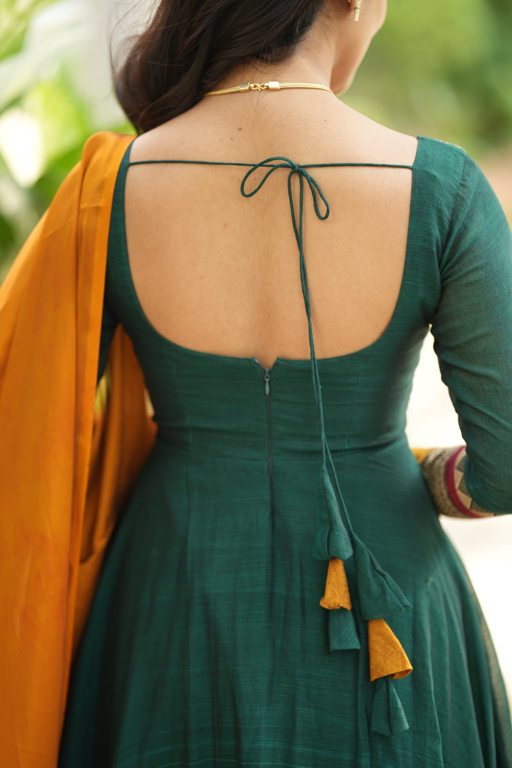 Sundari Pure Handloom Anarkali