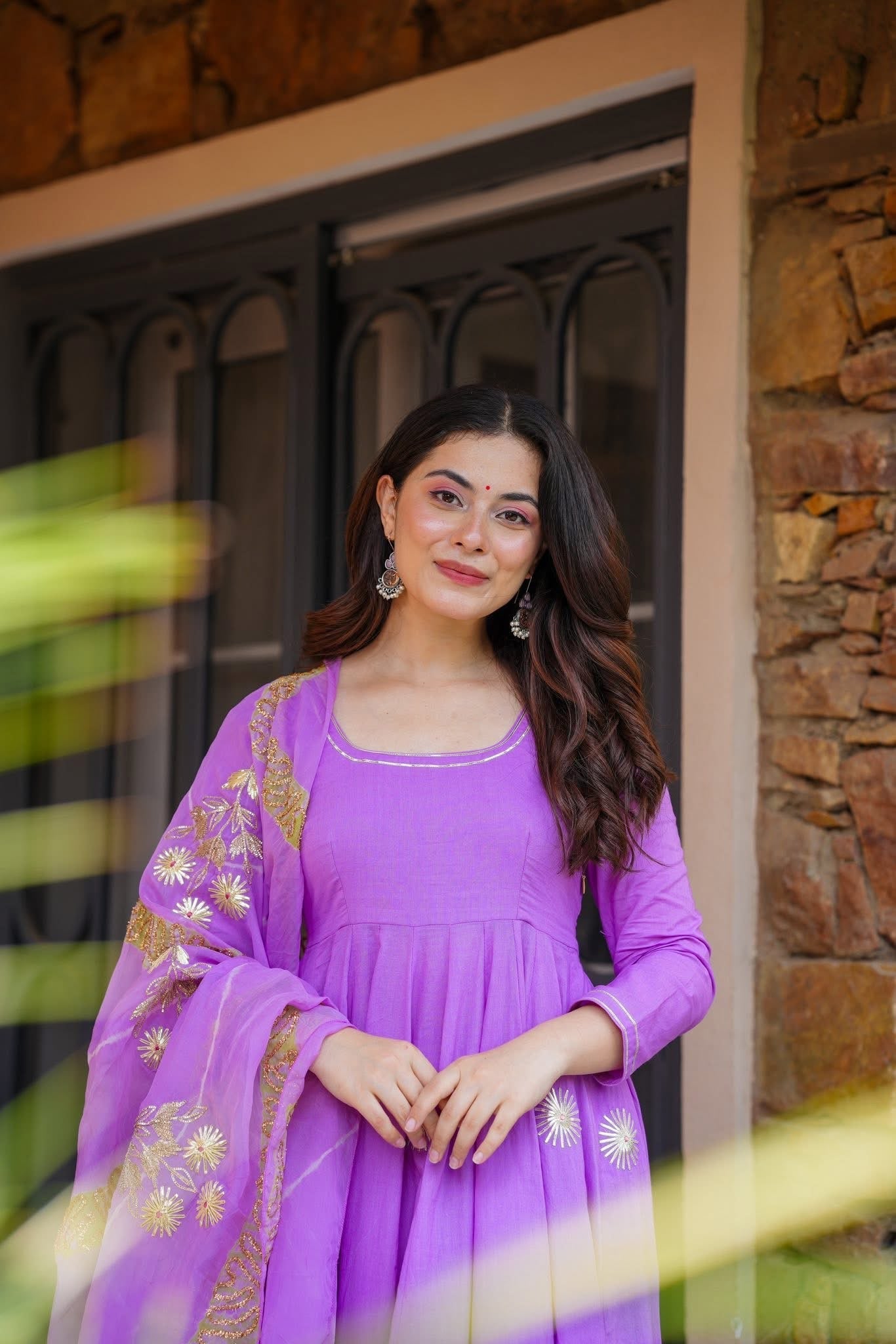 Ziya Purple Kurta Set