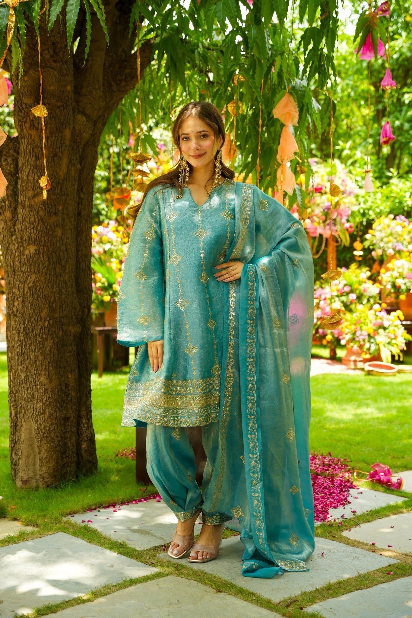 Fayruz Dhoti Kurta Set