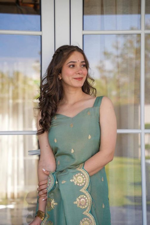 Sea Green Straight Cut Suit with Embroidered Dupatta – Little Wish Fashion Collection